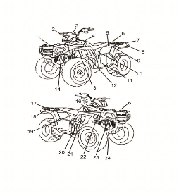 BODY, DECALS - A24YAF11N5 (A00073)